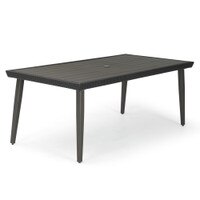 Portofino® Casual Aluminum Dining Table - Espresso